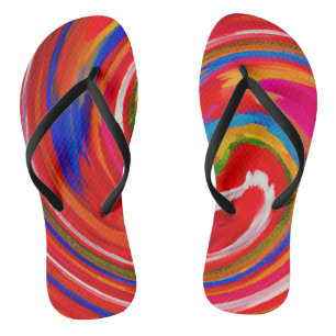 Tongs Art abstrait #29