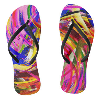 Tongs Art Abstrait #43