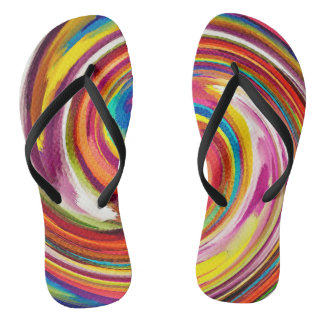 Tongs Art Abstrait #50
