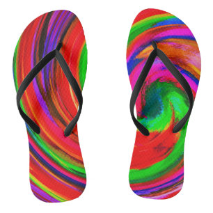 Tongs Art Abstrait n° 25