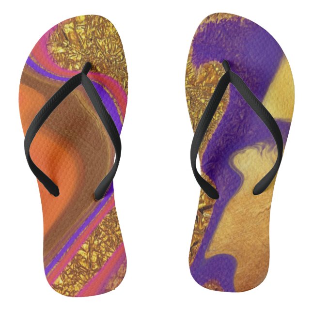 Tongs art de la couleur vibratoire (Semelle)