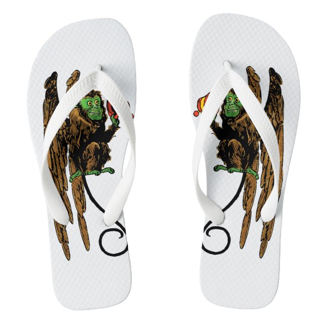 Tongs Assistant vintage d'Oz, Casquette de singe volant (Semelle)