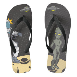 Tongs Astronaute et alien