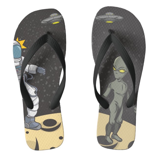 Tongs Astronaute et extraterrestre     (Semelle)