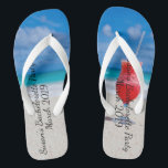 Tongs Bachelorette Party Tropical Beach Boisson Cruise<br><div class="desc">Cette conception a été créée par art numérique. Elle peut être personnalisée en cliquant sur le bouton personnaliser et en modifiant la couleur, en ajoutant un nom, des initiales ou vos mots préférés. Contactez-moi à l'adresse colorflowcreations@gmail.com si vous souhaitez que ce design soit disponible sur un autre produit. Achetez ma...</div>