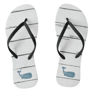 Tongs Baleine Shiplap Style Côtier Flip Flops