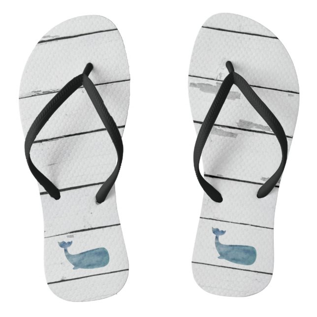 Tongs Baleine Shiplap Style Côtier Flip Flops (Semelle)