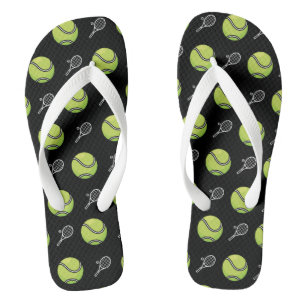 Tongs Balles de tennis et raquettes Athlète Sport Noir V