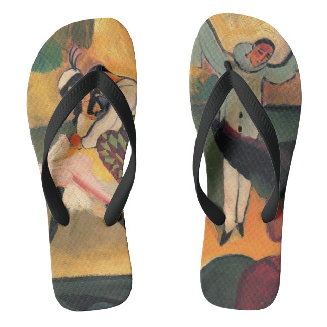 Tongs Ballets Russes, Ballet Russe par August Macke (Semelle)