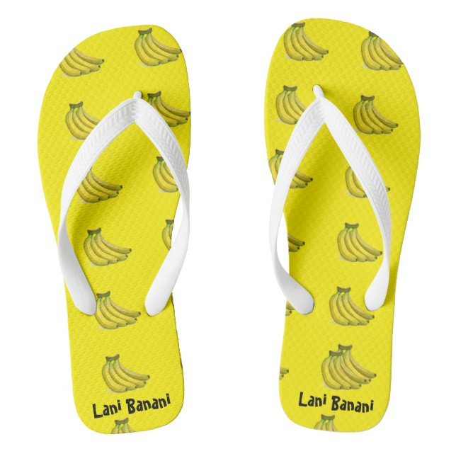 Tongs Banane jaune (Semelle)
