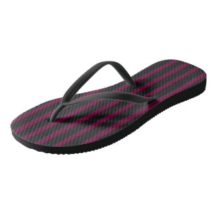 Tongs Bandes pourpres
