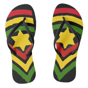 Tongs Bascules électroniques jamaïcaines de reggae de