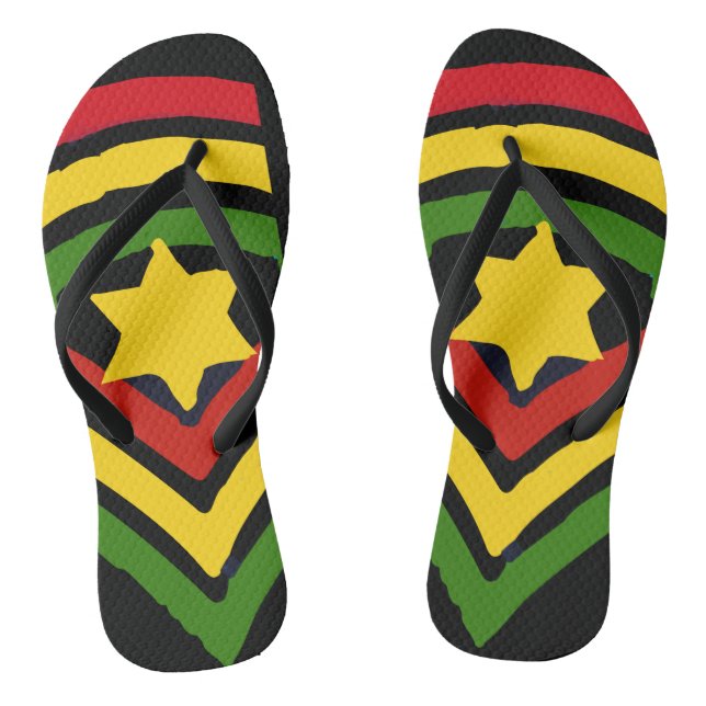 Tongs Bascules électroniques jamaïcaines de reggae de (Semelle)