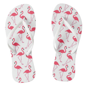 Tongs Bascules électroniques roses de Flamant rose