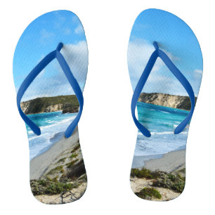 Tongs "Beauté capturée : Littoral Iconique Kangaroo Isla