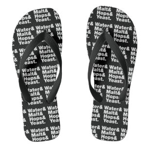 Tongs Bière = Eau & Malt & Hops & Yeast.