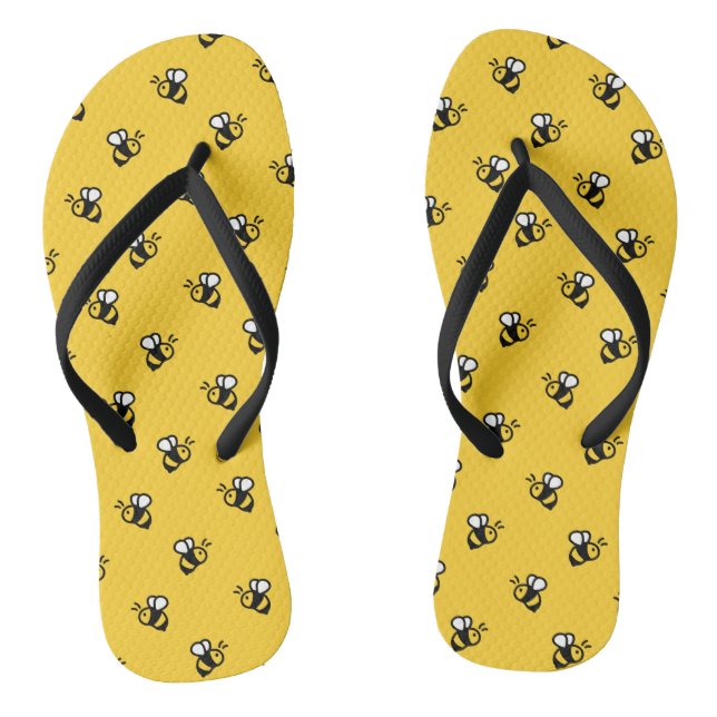 Tongs Bignon jaune des abeilles (Semelle)