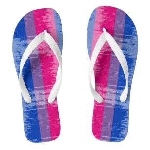 Tongs BISEXUAL PRIDE CONCEPTION DÉTRESSÉE -.png