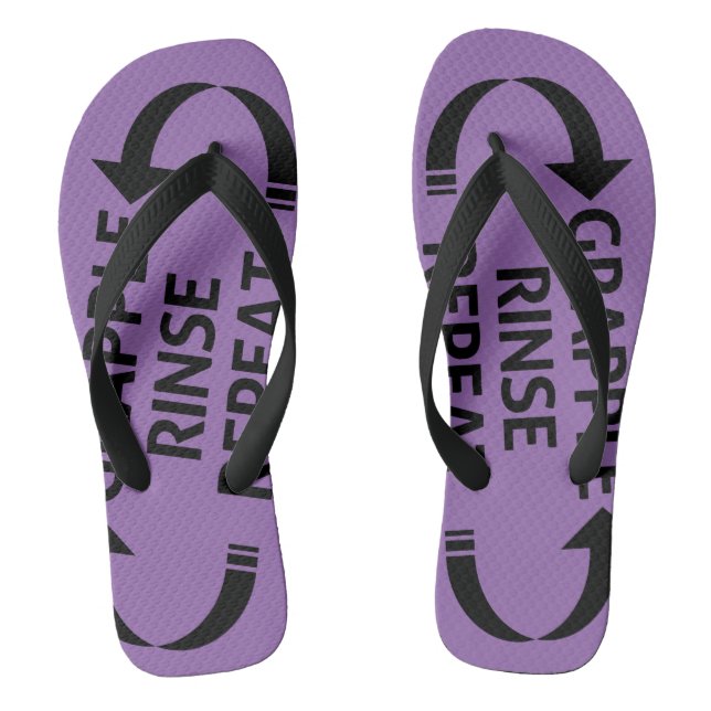 Tongs BJJ Ranked sandales (ceinture violette) (Semelle)