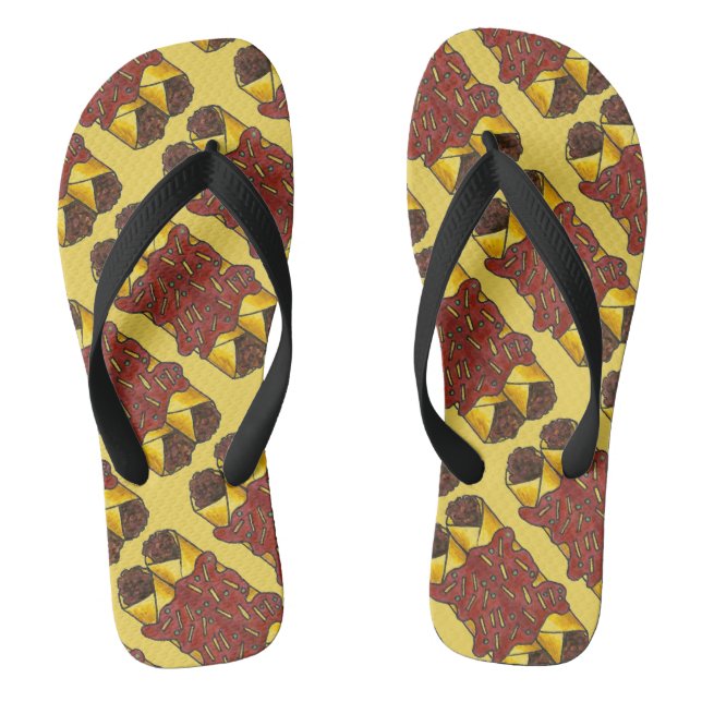 Tongs Black Bean Enchilada Nourriture Mexicaine Enchilad (Semelle)