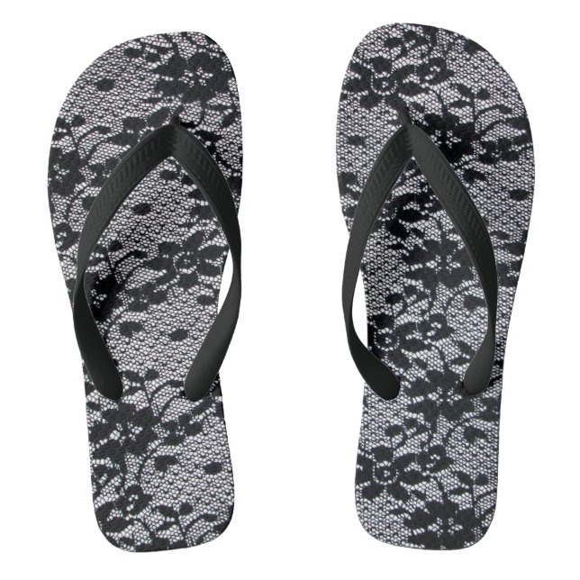 Tongs Black Lace (Semelle)
