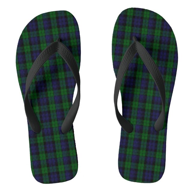Tongs Blackwatch Tartan (Semelle)