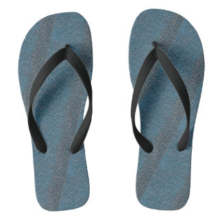 Tongs Bleu Bleu Cute Moderne Femme Flip Flops