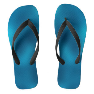 Tongs Bleu Conservateur Personnalisé Flip Flops Créés
