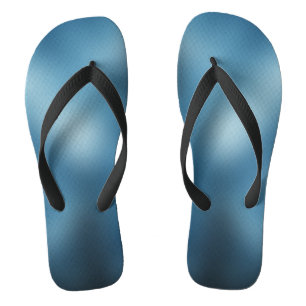 Tongs Bleu Conservateur Personnalisé Flip Flops Créés