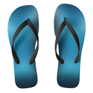 Tongs Bleu Conservateur Personnalisé Flip Flops Créés