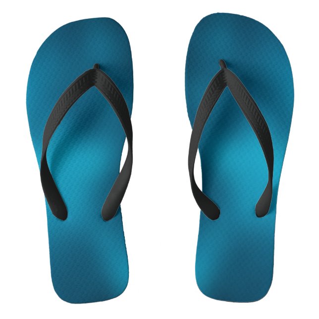 Tongs Bleu Conservateur Personnalisé Flip Flops Créés (Semelle)