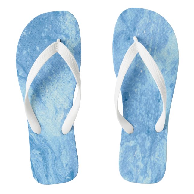 Tongs Bleu Eau Laver Sandale Flip Flops (Semelle)