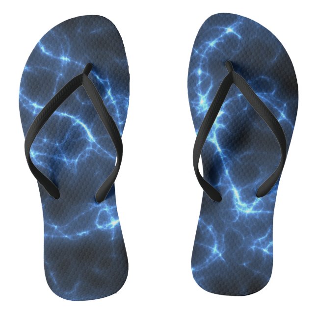 Tongs bleu électrique (Semelle)