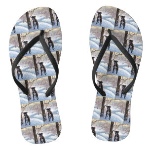 Tongs Boxe Laisser Neige Noël