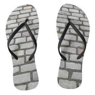 Tongs Brick Cobblestone Street Pathway Nature Photograph