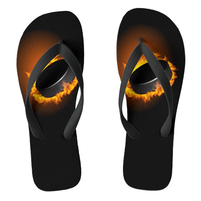 Tongs Burning Hockey Puck (Semelle)