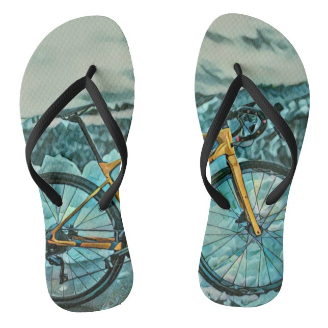 Tongs Cadeau Vélo Lover (Semelle)