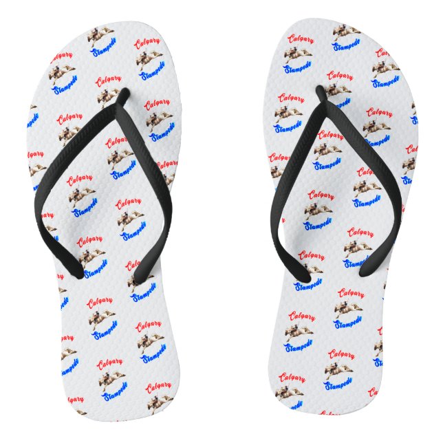 Tongs Calgary Canada Chevaux Juillet Riders Calgary Stam (Semelle)