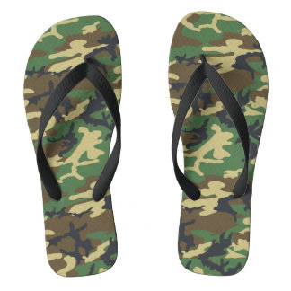 Tongs Camo Flip Flops pour Outdoorsmen et cadeau d'été