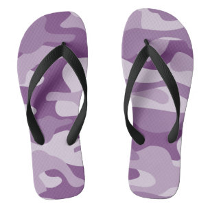 Tongs Camo Monocolore Lilas