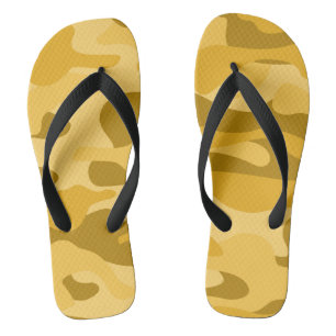 Tongs Camo Monocolore Maïs