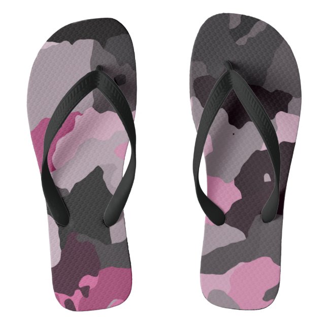 Tongs camo rose (Semelle)