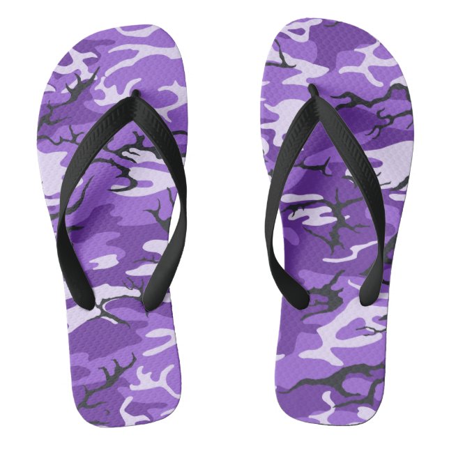Tongs Camo violet (Semelle)