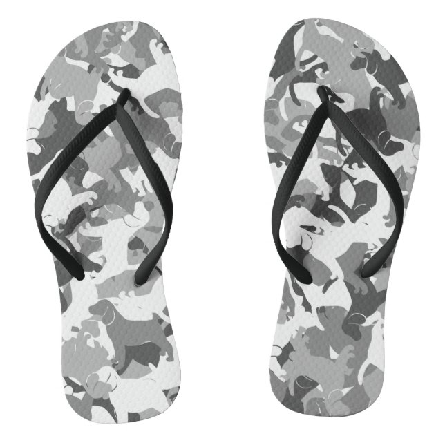 Tongs camouflage Beagle (Semelle)