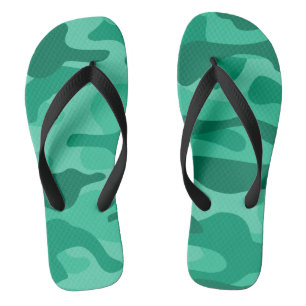 Tongs Camouflage Monocolore Prairie Montagnarde