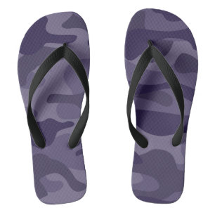 Tongs Camouflage Monocouleur Raisin Cyber