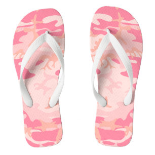 Tongs Camouflage Rose, Militaire, Armée
