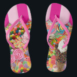 Tongs Candy Super Sweet Ice Cream Funny<br><div class="desc">Candy Sweet sixteen Ice Cream de drôles de tongs.</div>