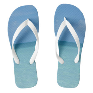 Tongs Caraïbes Horizon Tropical Turquoise Bleu
