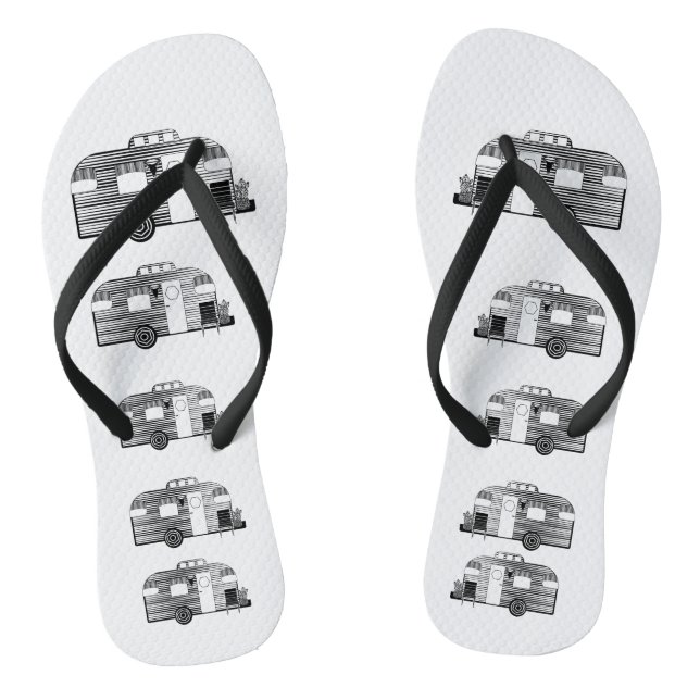 Tongs Caravane Camper Traveller Thunder_Cove (Semelle)